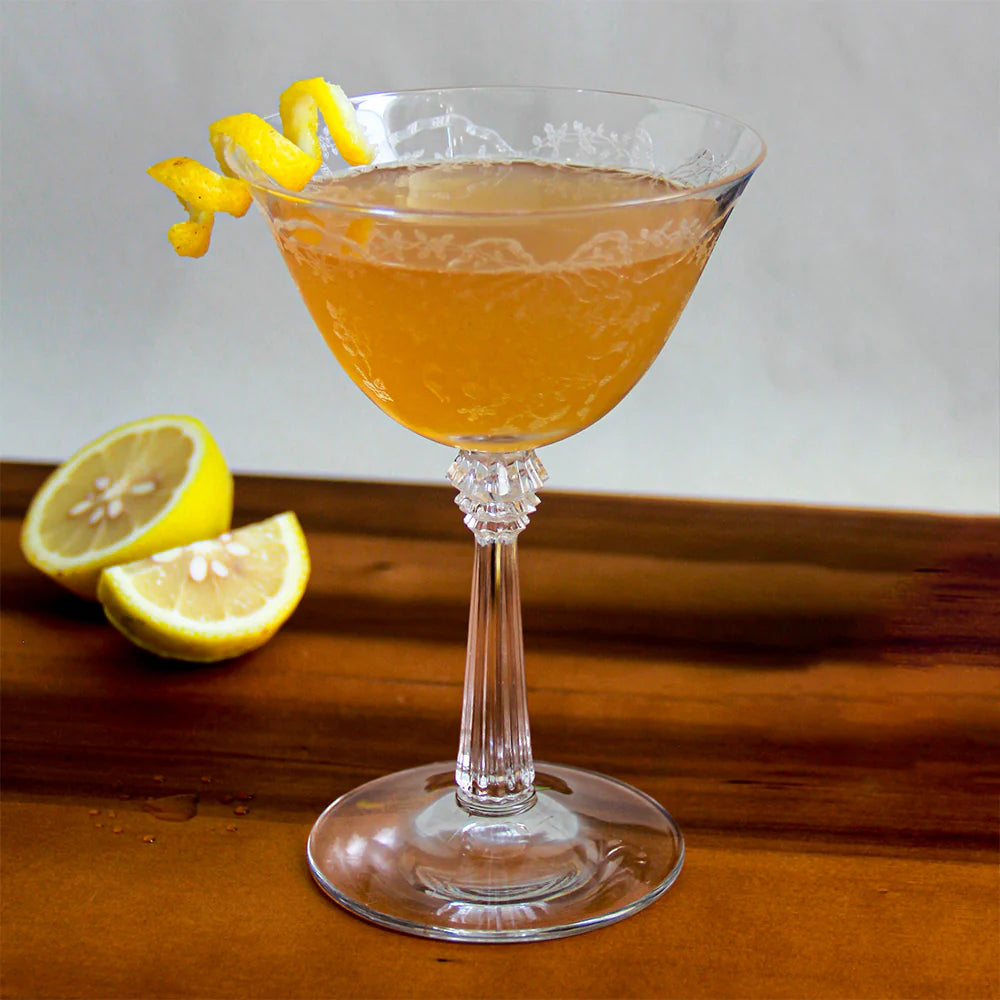 Photo of a cocktail made with Poet Tea