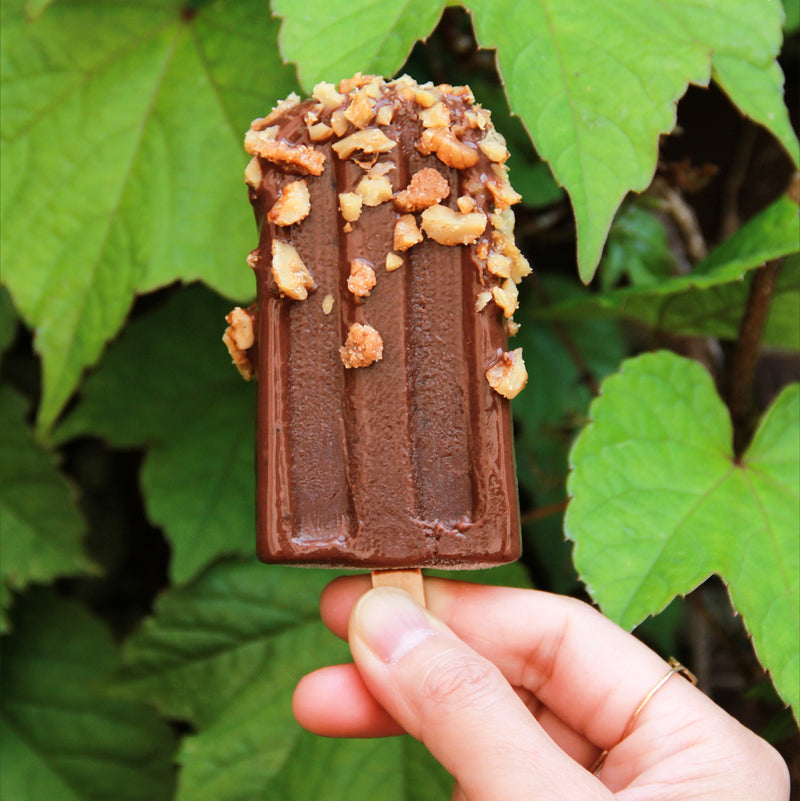 Choco-Chile Pops with Chipotle Spiced Nuts