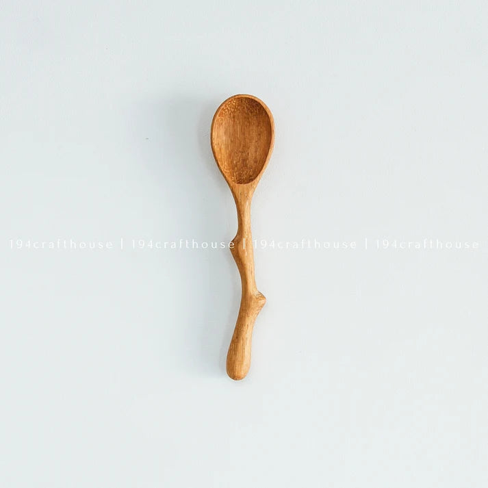 Wooden Spoon, Twig Handle