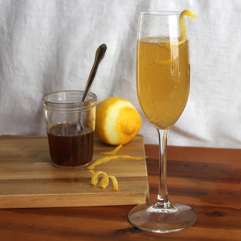 photo of a sangria mocktail