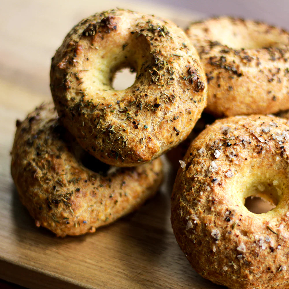 Photo of mini bagels