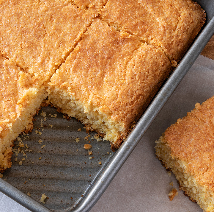 Urfa Buttermilk Cornbread with Lime Butter