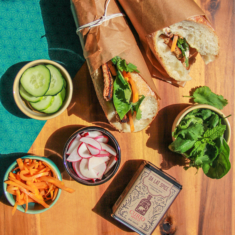 Bánh Mì with Da Lat Spiced Tofu