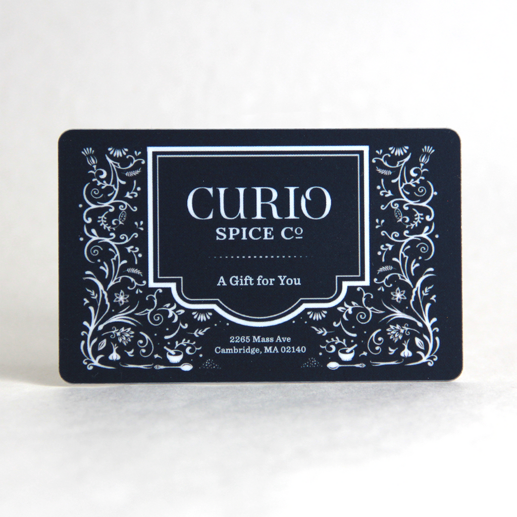 Curio Spice Gift Cards