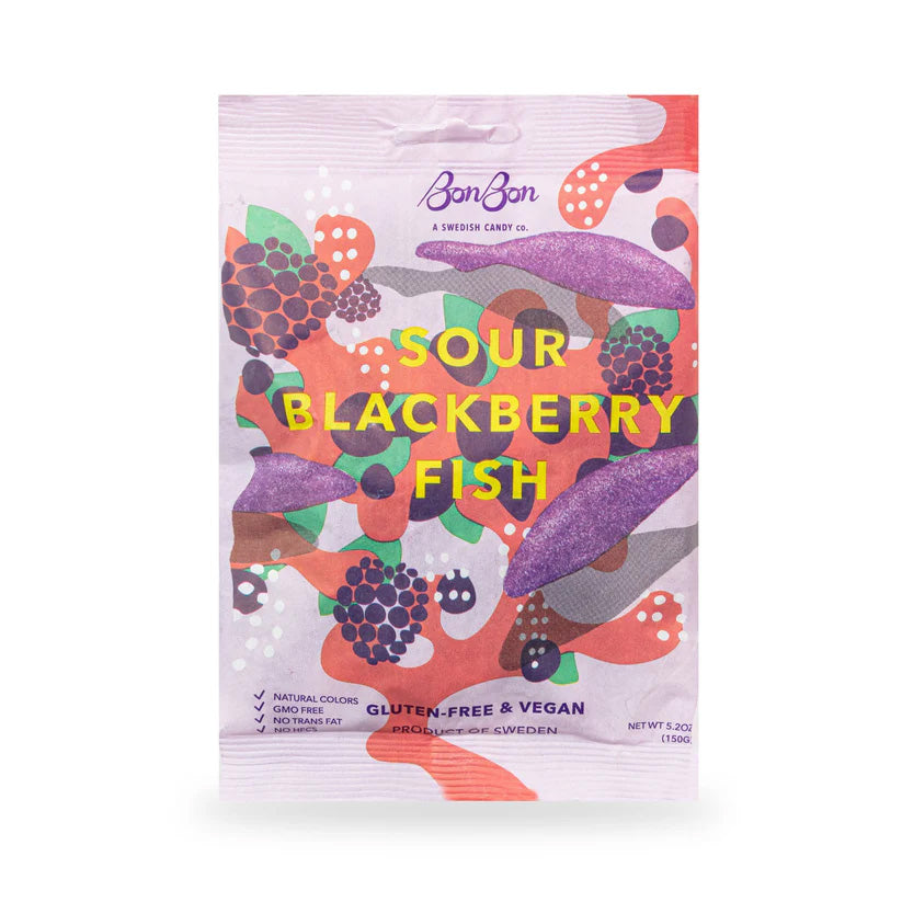 BonBon Sour Blackberry Fish