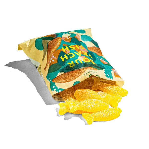 BonBon Sour Peach Fish candy