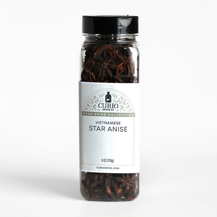 Bulk 6 oz. jar of Vietnamese Star Anise.