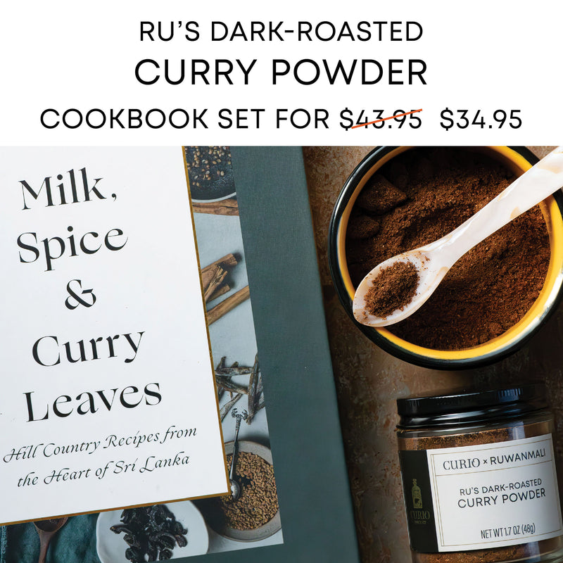 Ru's Dark-Roasted Curry Cookbook Bundle