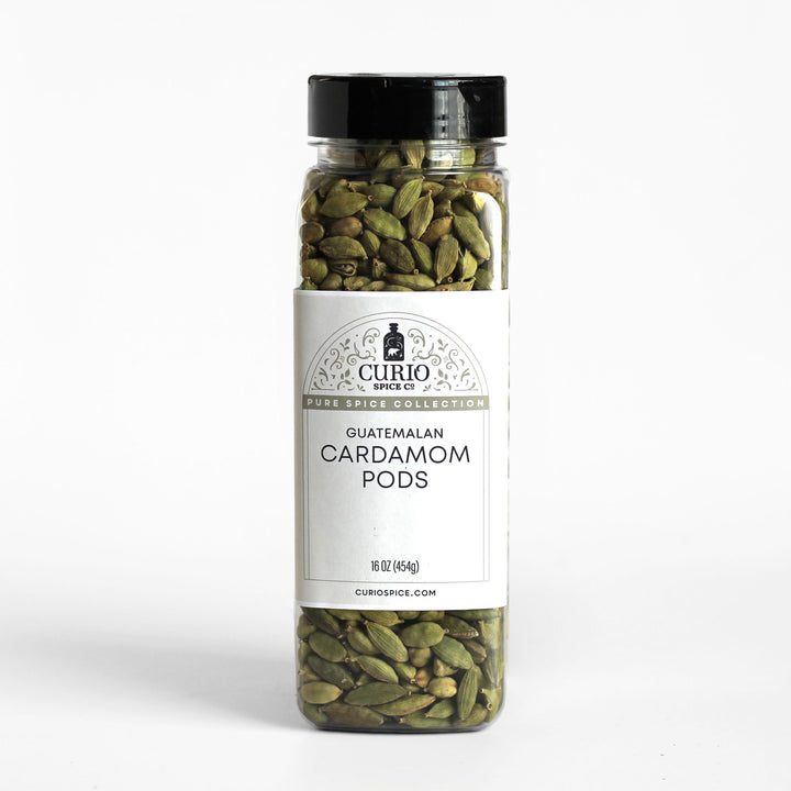 Bulk 16 oz. jar of Guatemalan Cardamom Pods