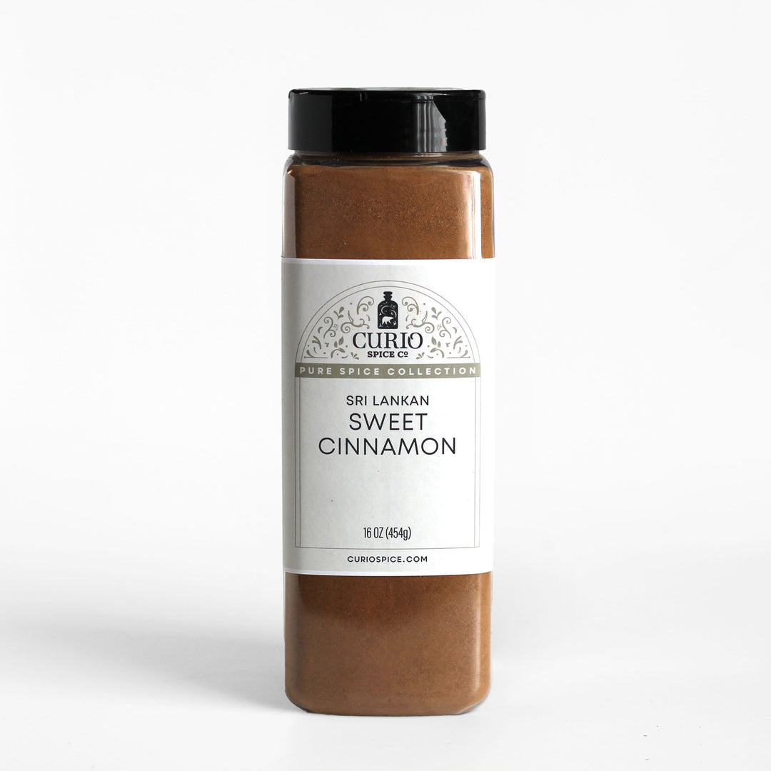 Bulk 16 oz. jar of Sri Lankan Sweet Cinnamon