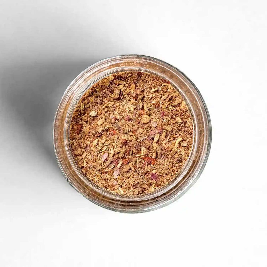 Top-down image of Betty Liu's Chile Crisp Dust blend.
