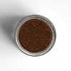 Top-down view of Ru's Dark-Roasted Curry Powder
