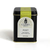 Loose leaf tin of Poet Tea, a New England Herb & Flower Tea Blend
