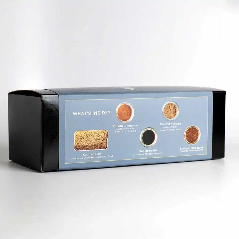 Back of Baker's Joy gift box with preview of what's inside the set