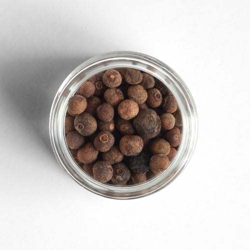 Top-down view of Allspice/Pimento berries