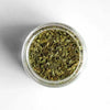 Top-down view of Greek Basil