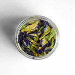 Top-down view of Colombian Butterfly Pea Flower