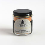 Vietnamese Cassia Cinnamon from Curio Spice in a glass jar.