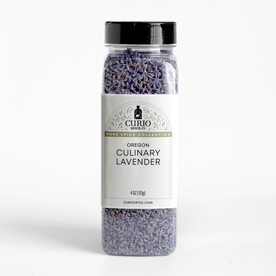 Bulk 4 oz. jar of Oregon culinary lavender