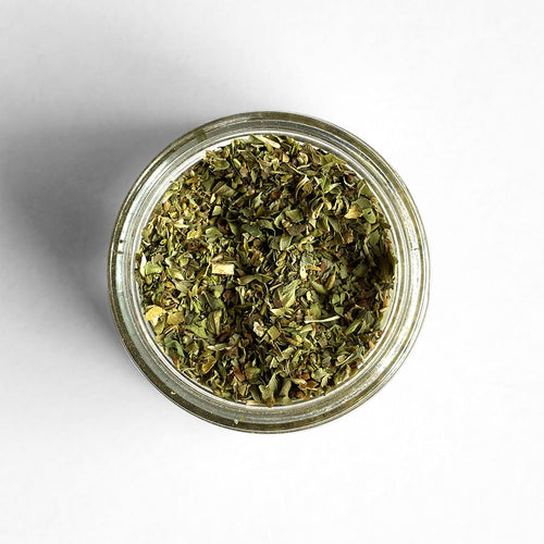 Top-down view of Sicilian Wild Oregano