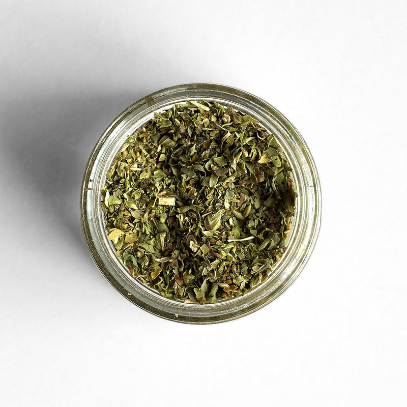 Top-down view of Sicilian Wild Oregano