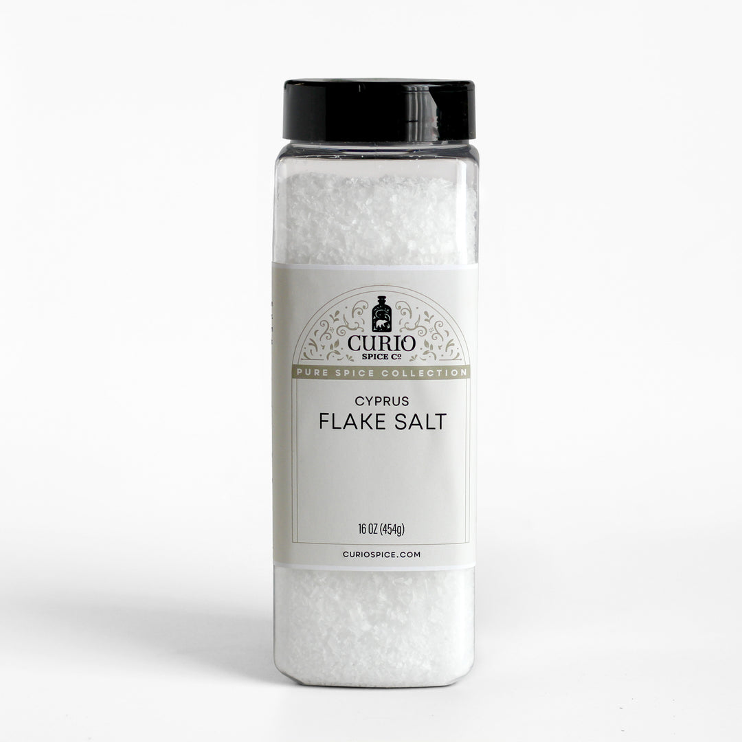 Bulk 16 oz. jar of Cyprus Flake Salt