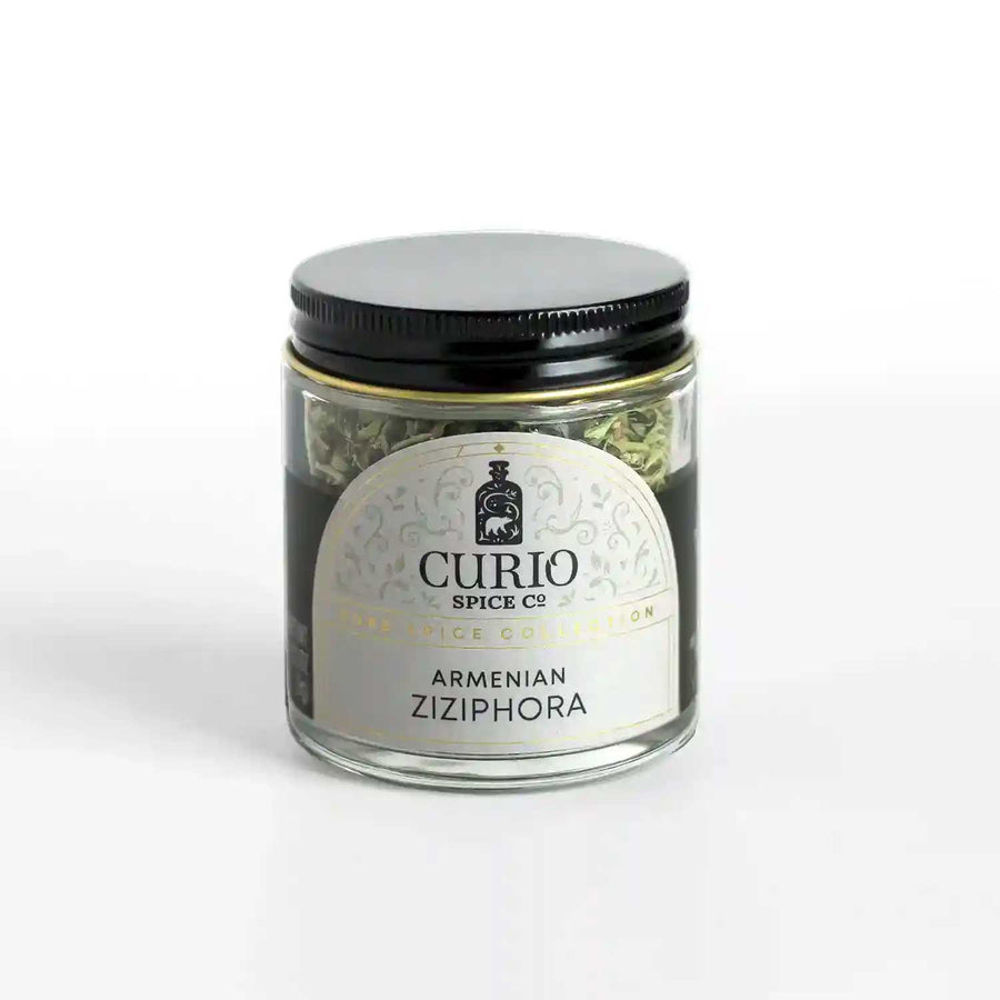 Glass jar of Armenian Zizphora