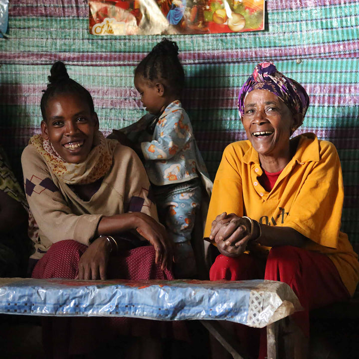 Ethiopian women who helped source Bonga Spice.