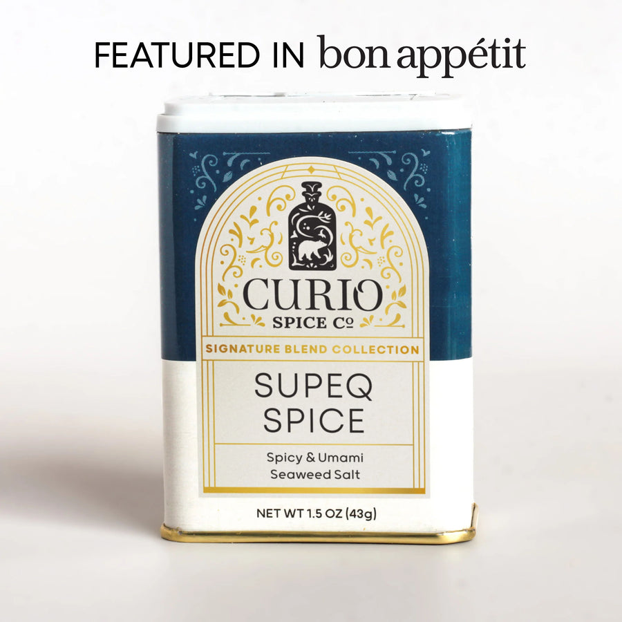 Featured in bon appetit: Supeq Spice is made from 100% New England sourced ingredients.