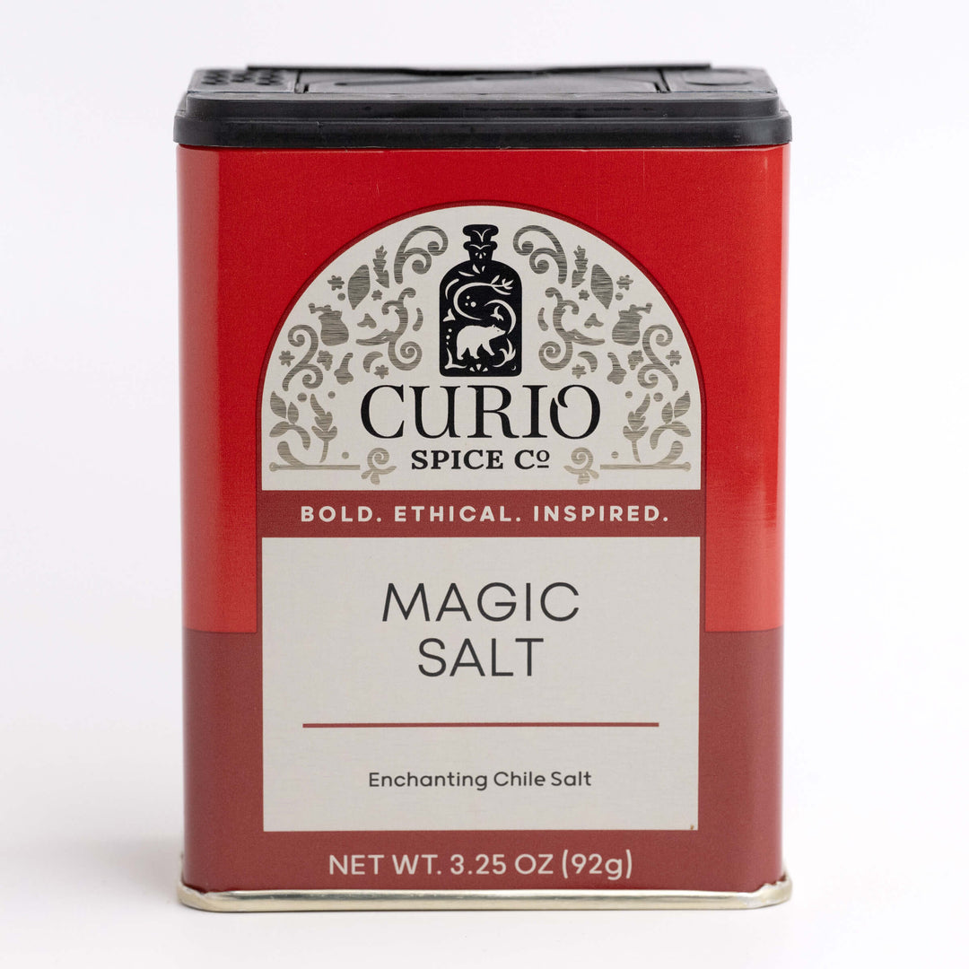 Curio Spice Co. Magic Salt container on a white background
