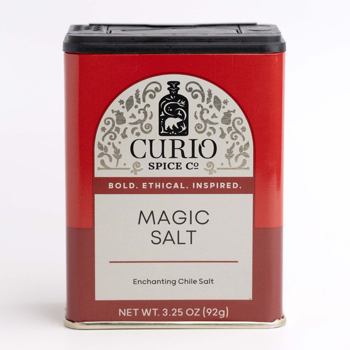 Curio Spice Co. Magic Salt container on a white background