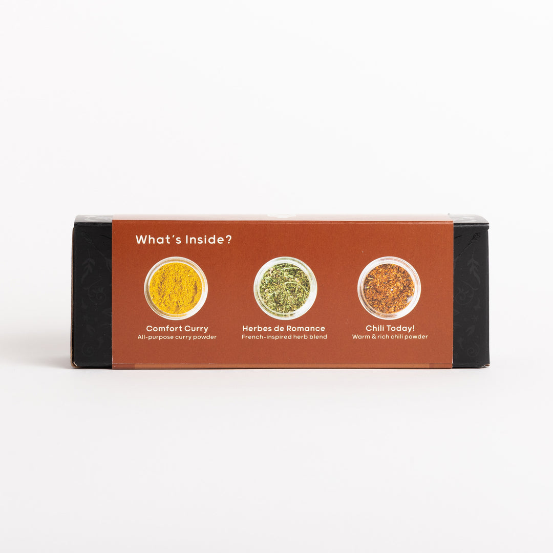 Set de regalo de 3 frascos