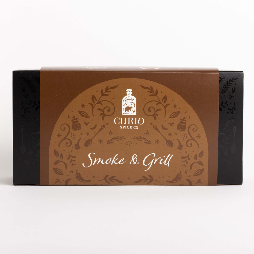 Juego de humo y parrilla