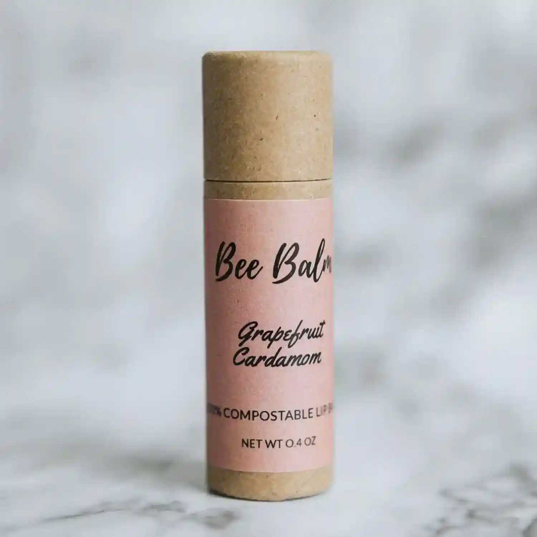 Grapefruit Cardamom Lip Balm from Bee Balm