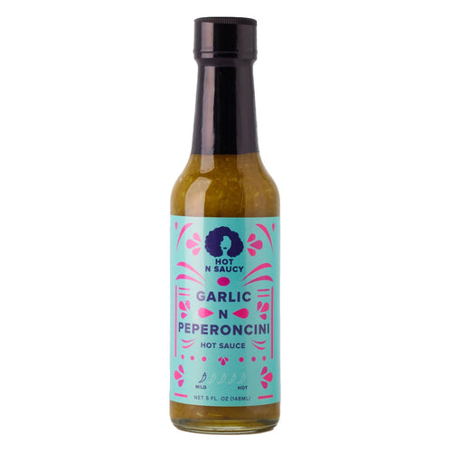 Hot N Saucy Garlic N Peperoncini Hot Sauce