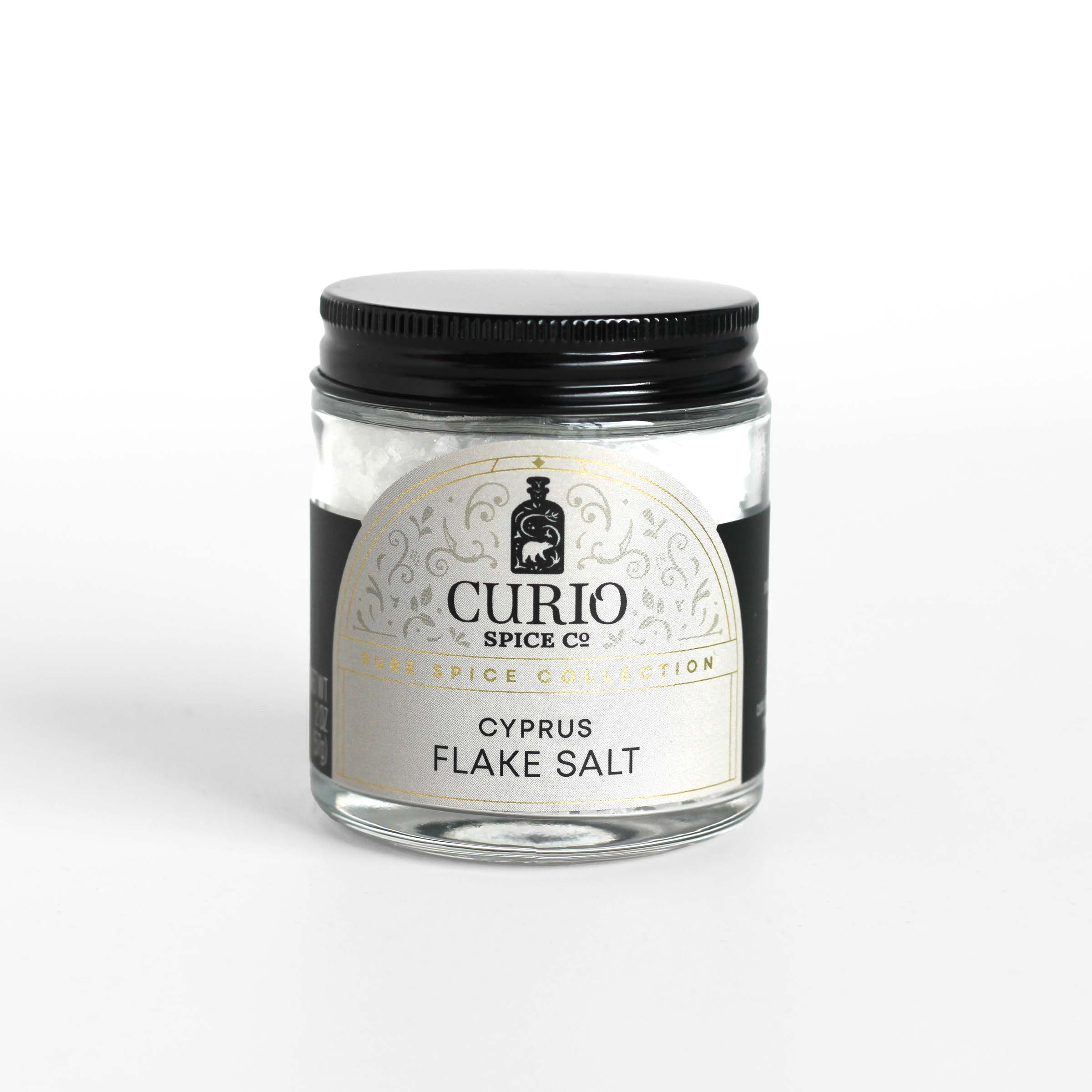 Single-Origin Cyprus Flake Sea Salt – Curio Spice Company