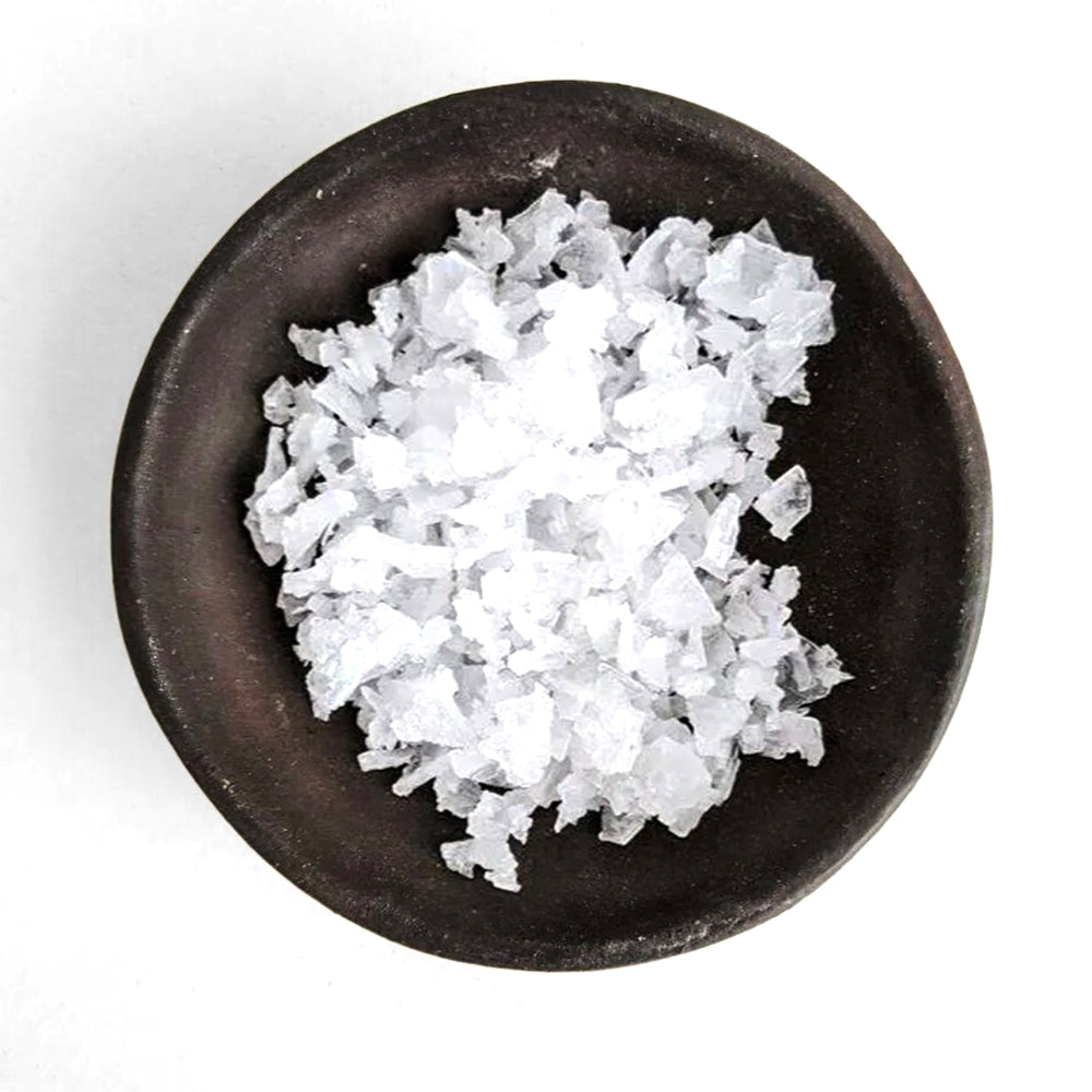 Top-down of Cyprus Flake Sea Salt