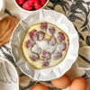 Vanilla-Raspberry Clafoutis - Recipe courtesy of Ruwanmali Samarakoon.