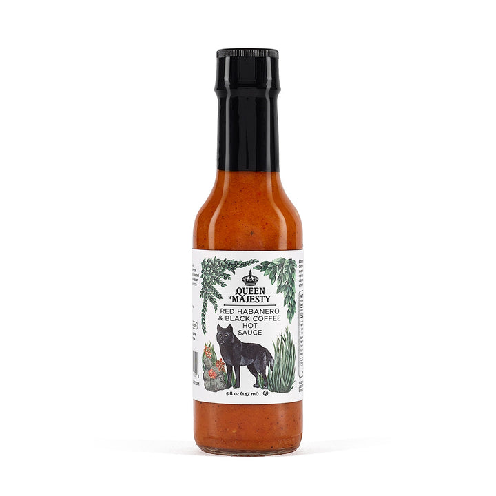 Queen Majesty Red Habanero & Black Coffee Hot Sauce