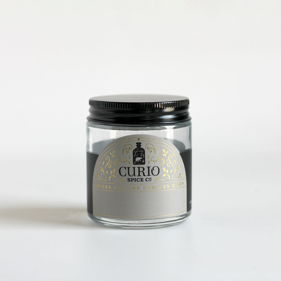 4-oz clear glass Curio Spice jar