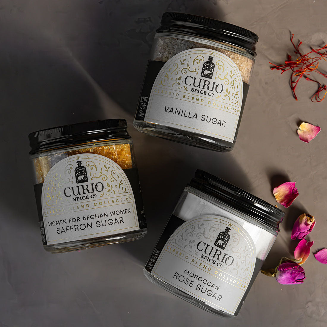 Curio Spice Sugar Trio Bundle
