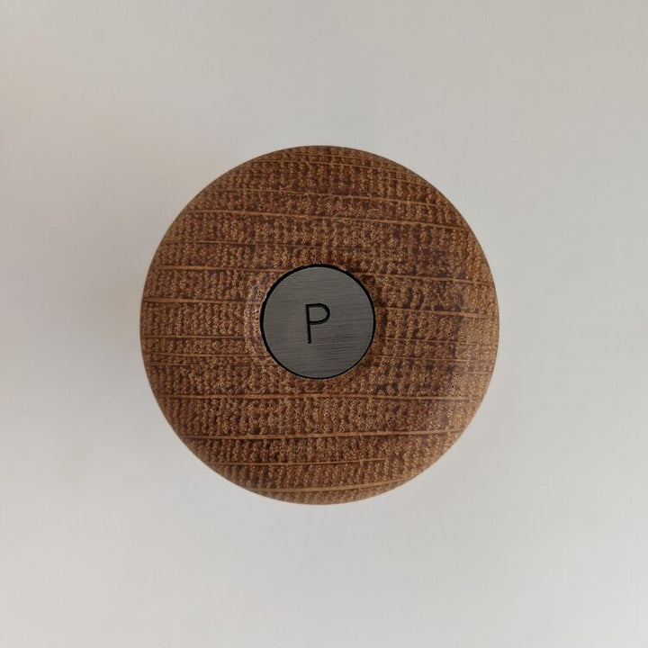 Top-down view showing the Pepper label