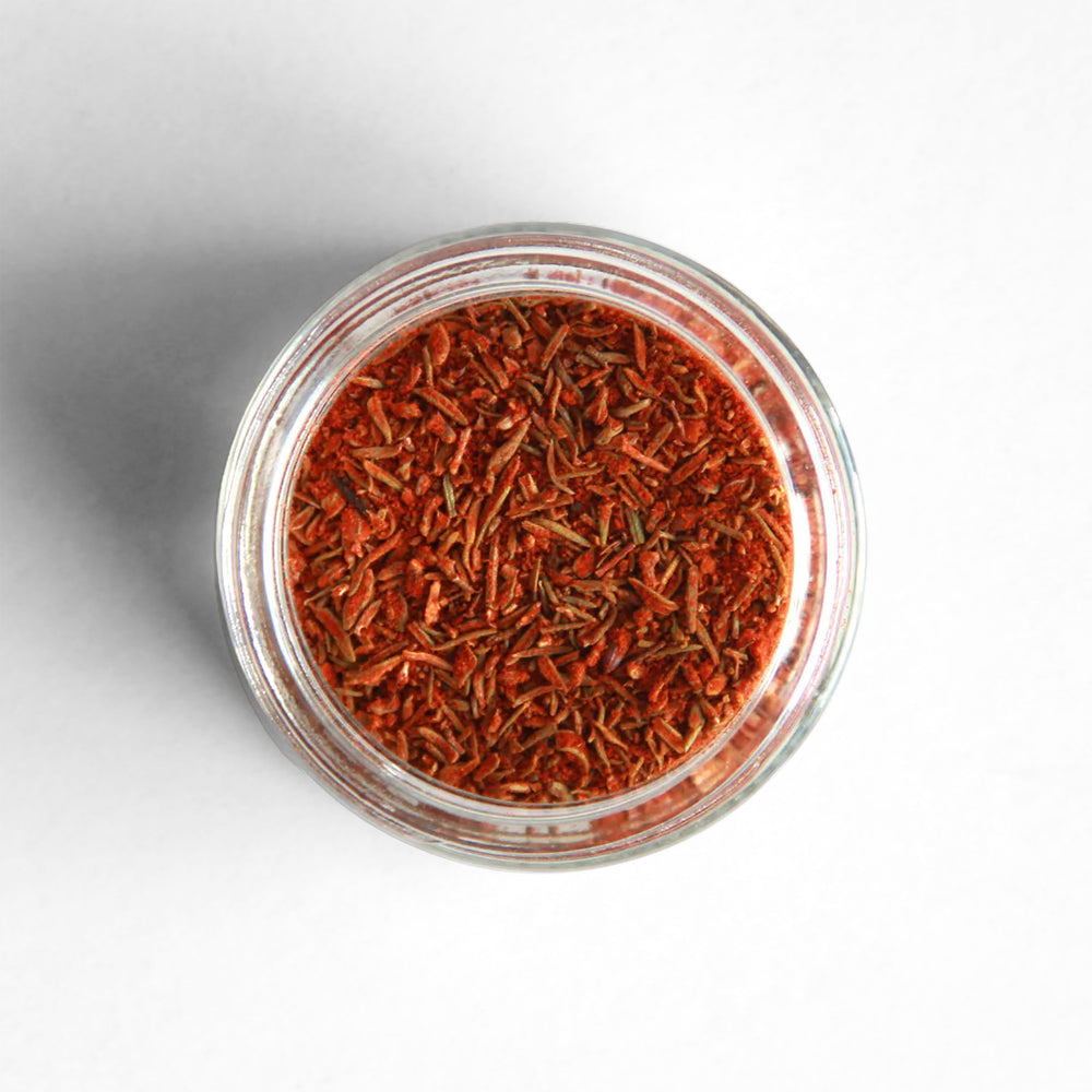Top-down view of Creole Spice