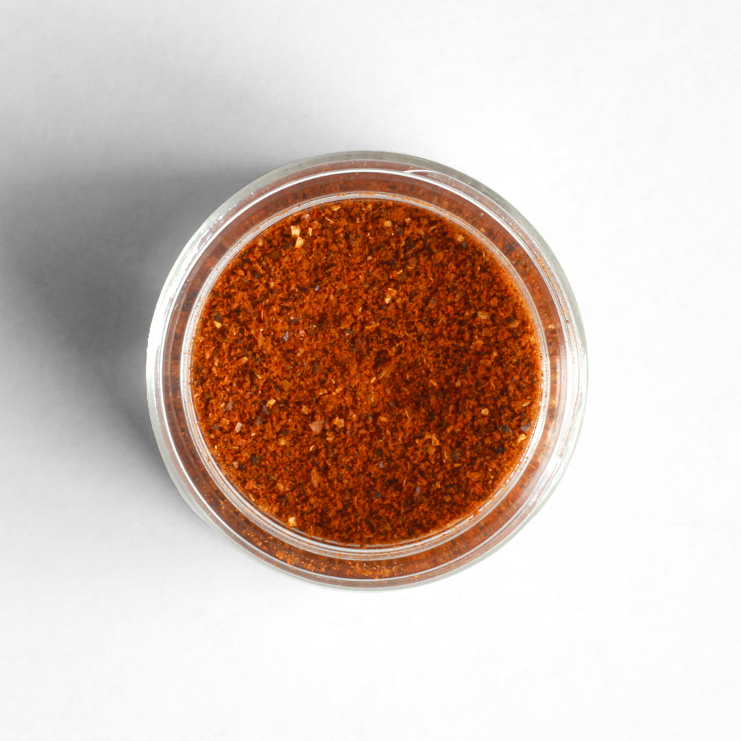 Top-down view of Sēti Berbere, a medium-hot yet deeply flavorful classic blend.