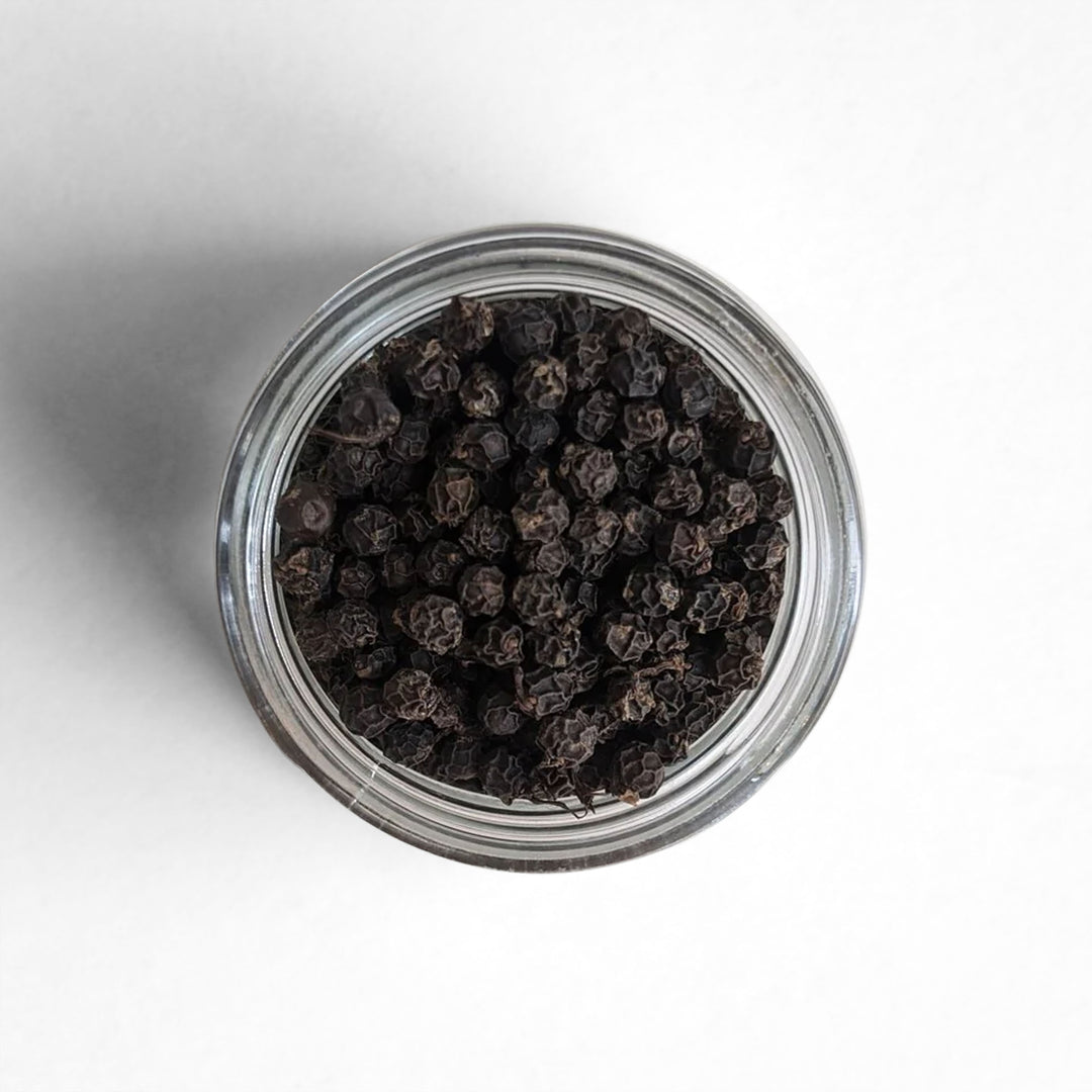 Top-down of Costa Rican Black Peppercorn