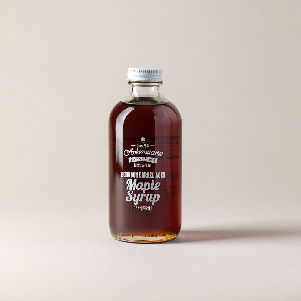 Bourbon Barrel Aged Maple Syrup – Ackermann Maple Farm